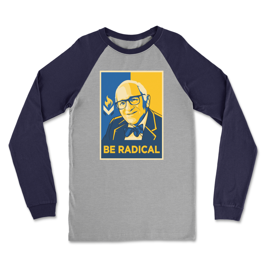 Murray Rothbard Be Radical Classic Raglan Long Sleeve Shirt