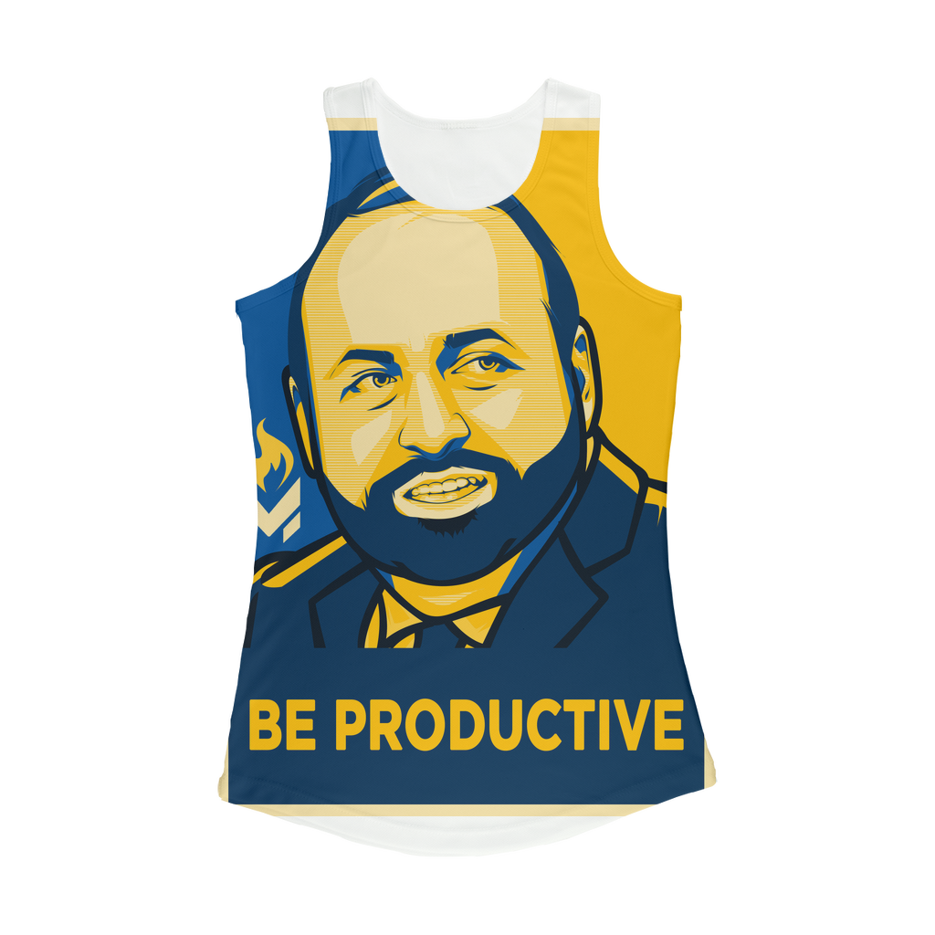 Tom Woods - Be Productive Women Performance Tank Top