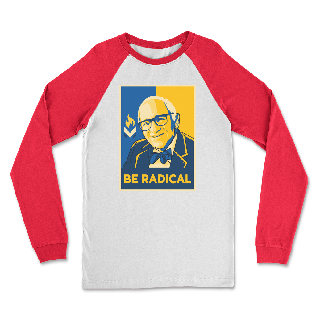 Murray Rothbard Be Radical Classic Raglan Long Sleeve Shirt