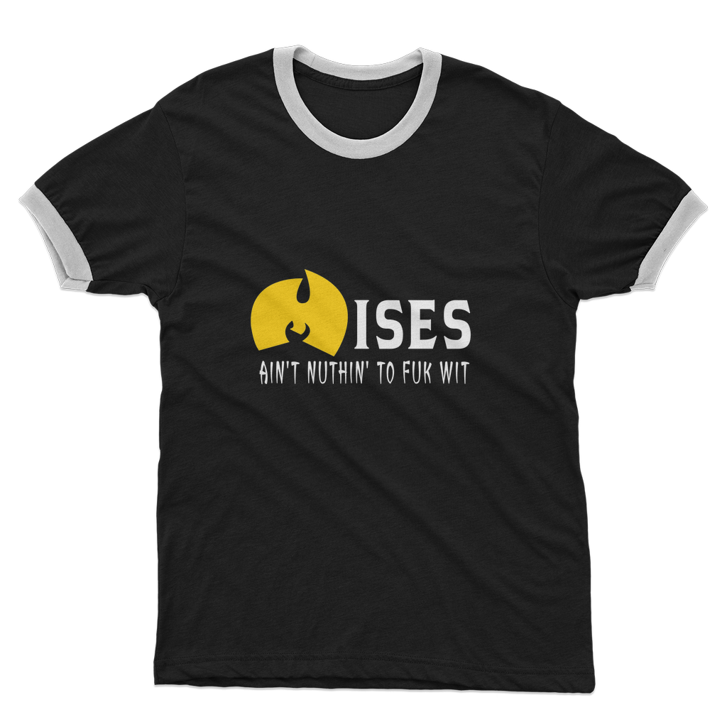 Mises Wu Tang Adult Ringer T-Shirt