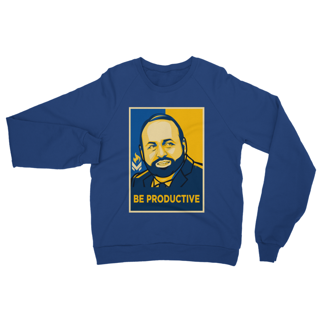 Tom Woods - Be Productive Classic Adult Sweatshirt