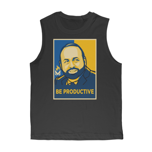 Tom Woods - Be Productive Classic Adult Muscle Top