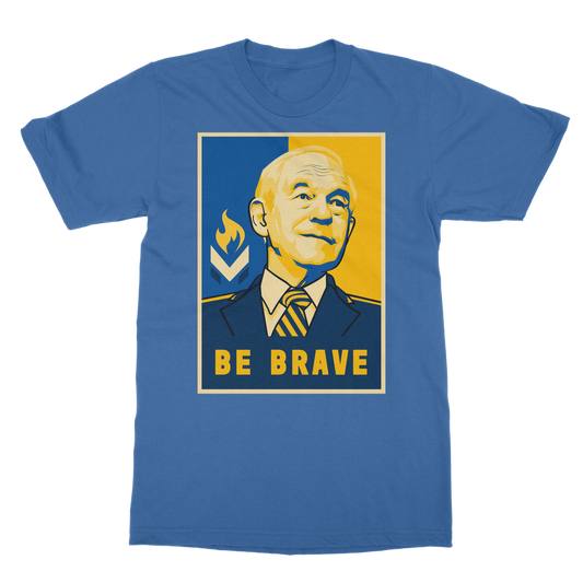 Ron Paul Be Brave Logo Classic Adult T-Shirt