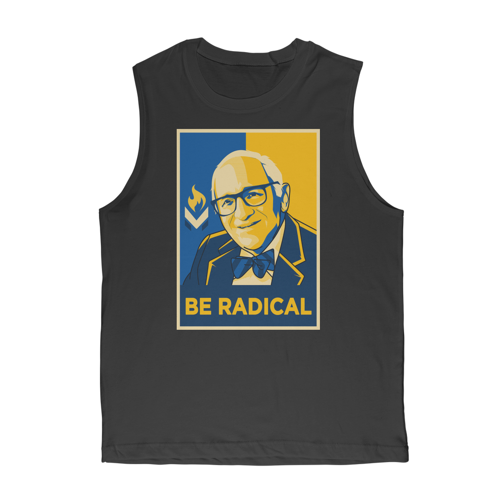 Murray Rothbard Be Radical Classic Adult Muscle Top