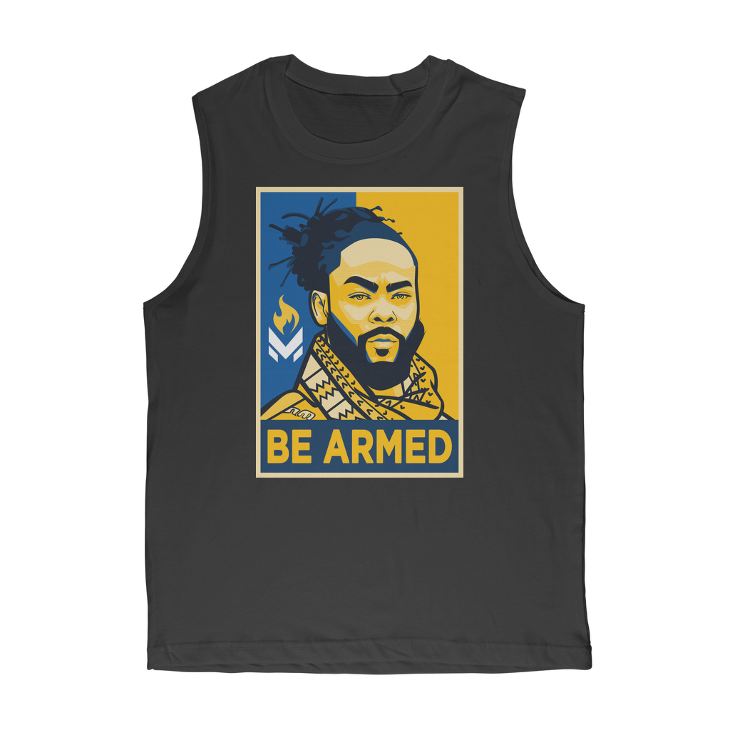 Maj Toure - Be Armed Classic Adult Muscle Top