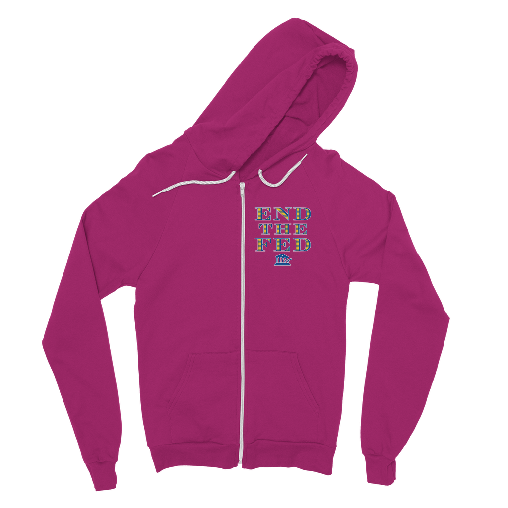 End The Fed Classic Adult Zip Hoodie