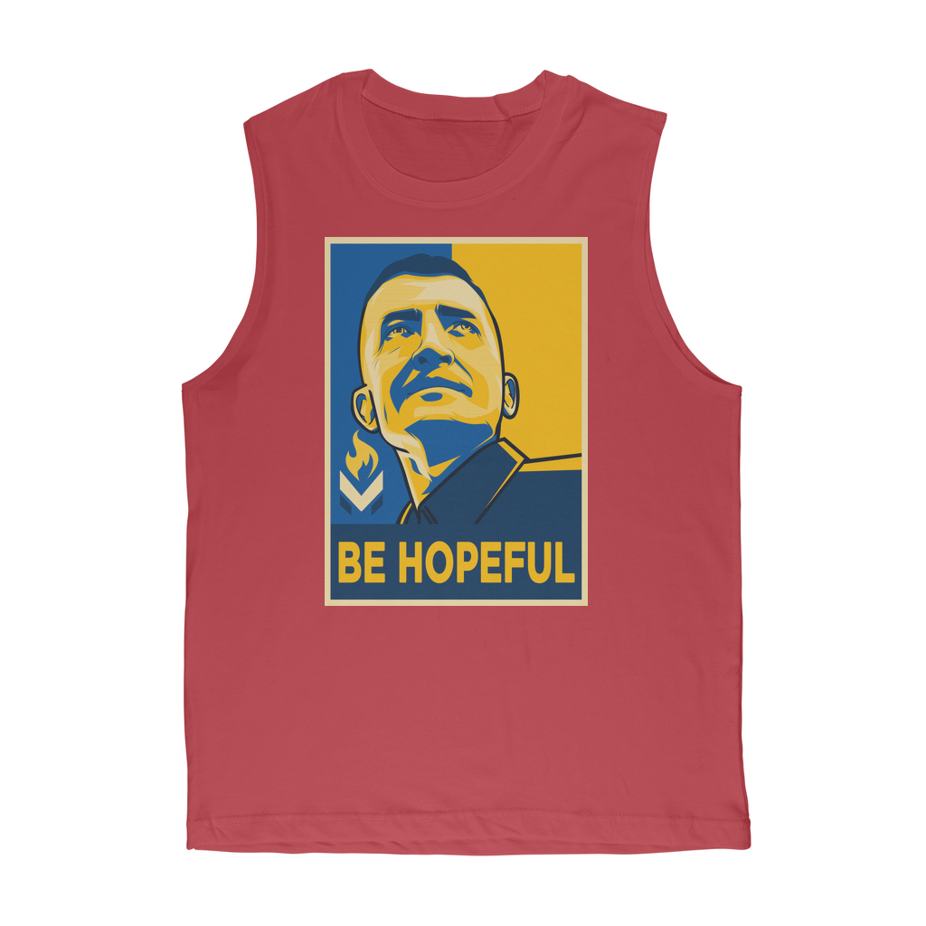 Michael Malice - Be Hopeful Classic Adult Muscle Top