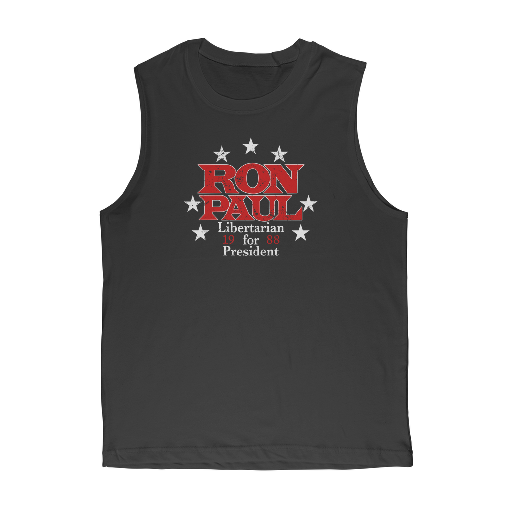 Ron Paul for President Red Classic Adult Muscle Top