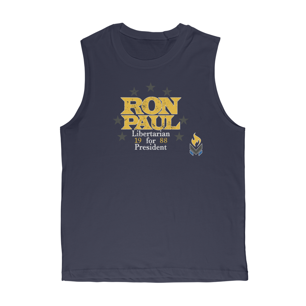 Ron Paul for President Yellow Classic Adult Muscle Top