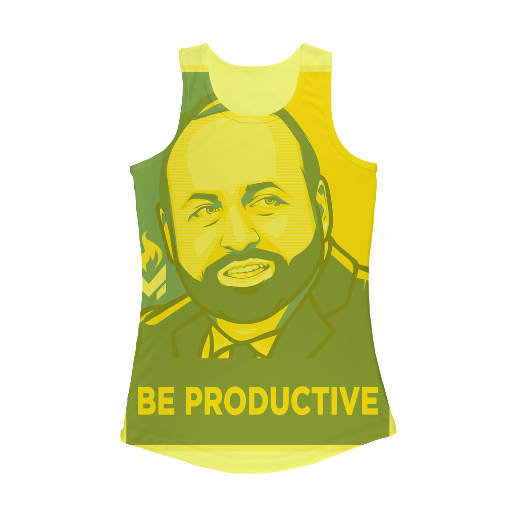 Tom Woods - Be Productive Women Performance Tank Top