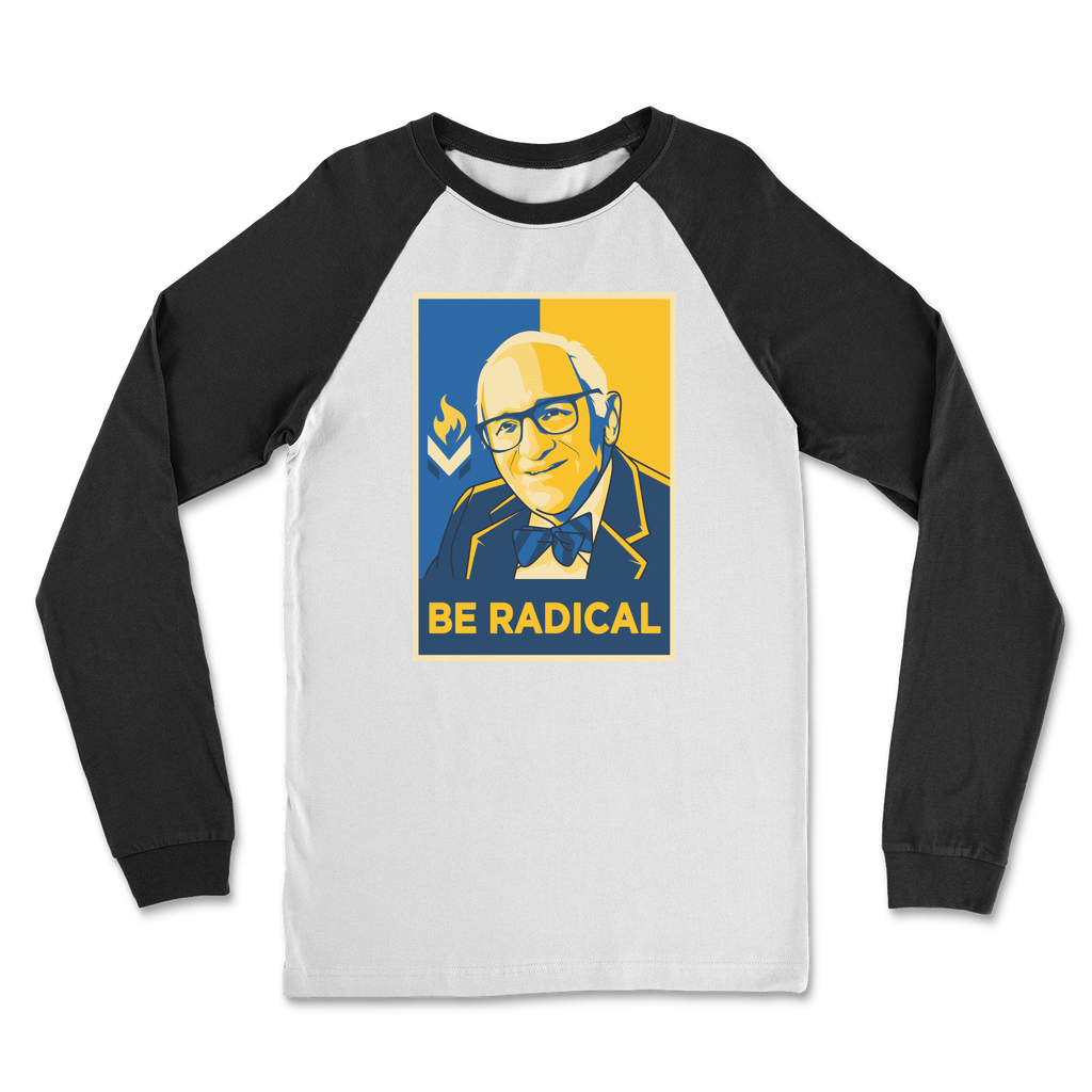 Murray Rothbard Be Radical Classic Raglan Long Sleeve Shirt