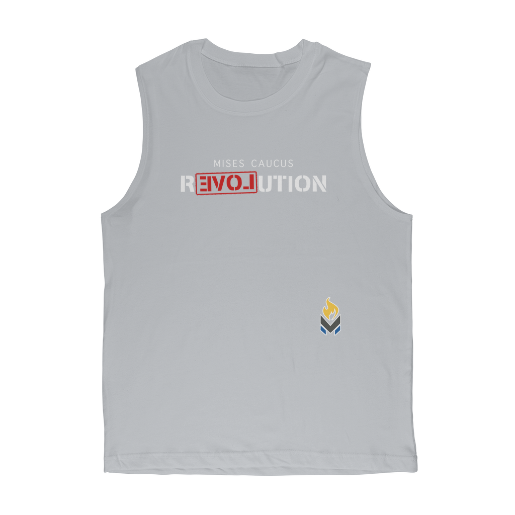 Mises Caucus ReLovution Red Classic Adult Muscle Top