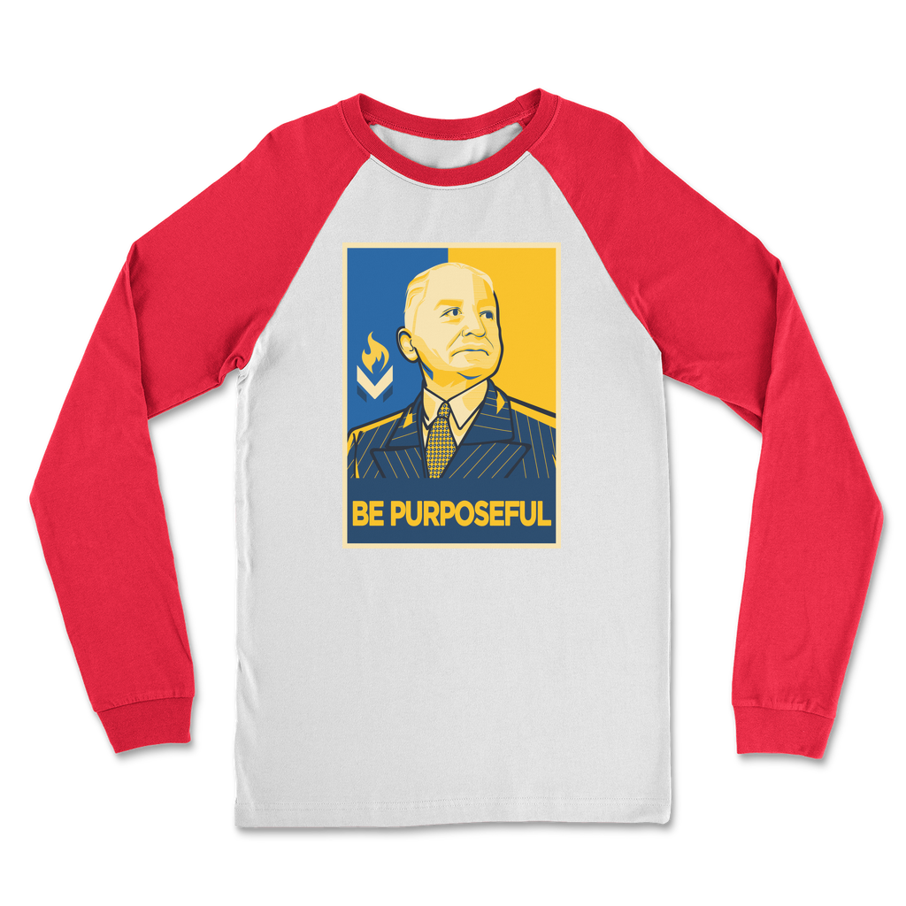 Mises Be Purposeful Classic Raglan Long Sleeve Shirt