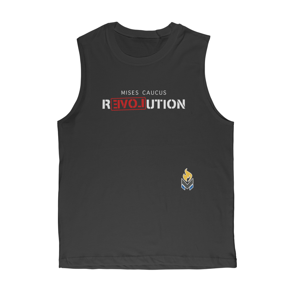 Mises Caucus ReLovution Red Classic Adult Muscle Top