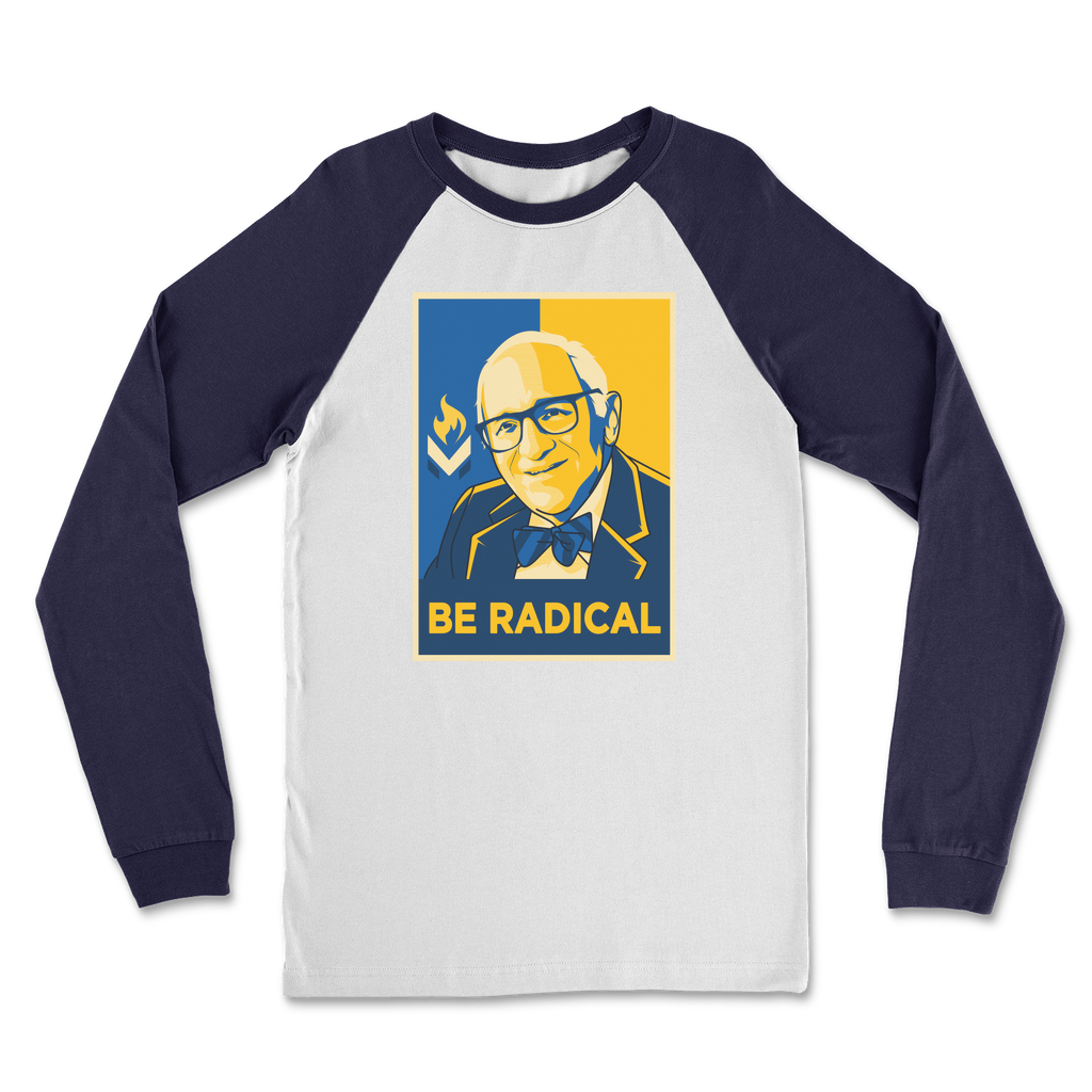 Murray Rothbard Be Radical Classic Raglan Long Sleeve Shirt