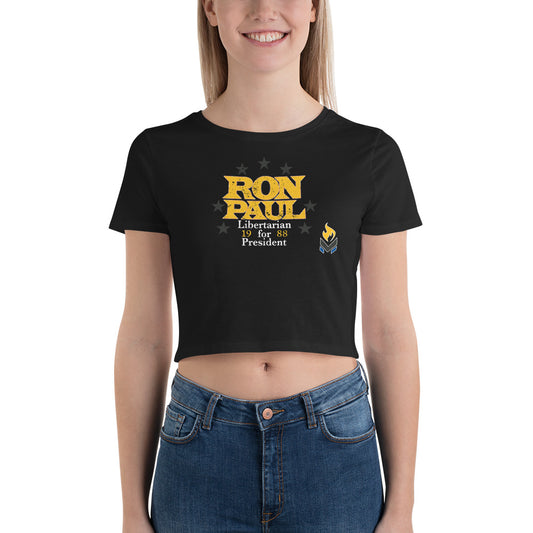 Ron Paul 1988 Women's Crop top